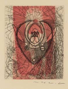 Untitled from 'La Brebis galante' 1949 by Max Ernst 1891-1976